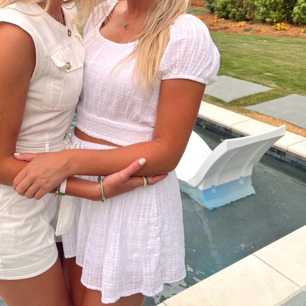 American Eagle Outfitters White Skirt